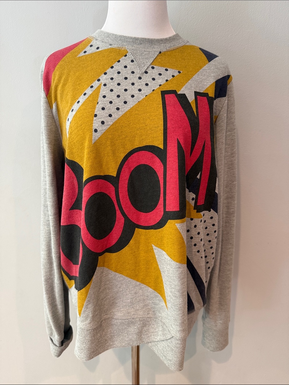 NWOT 3.1 Phillip Lim for Target "Boom" grey sweatshirt crewneck